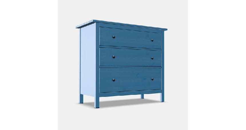 HEMNES chest of drawers with 3 drawers