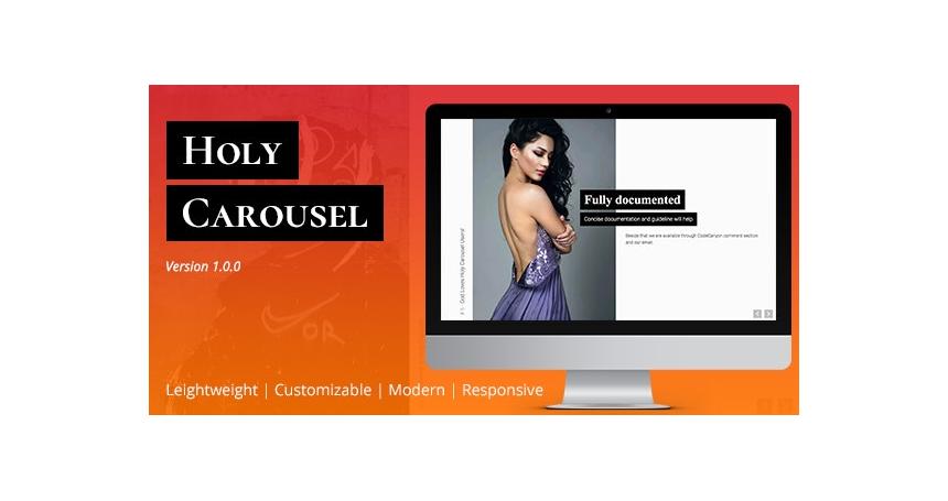 Holy Carousel | JavaScript Slideshow Plugin