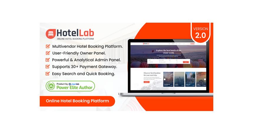 HotelLab - Online Hotel Booking Platform