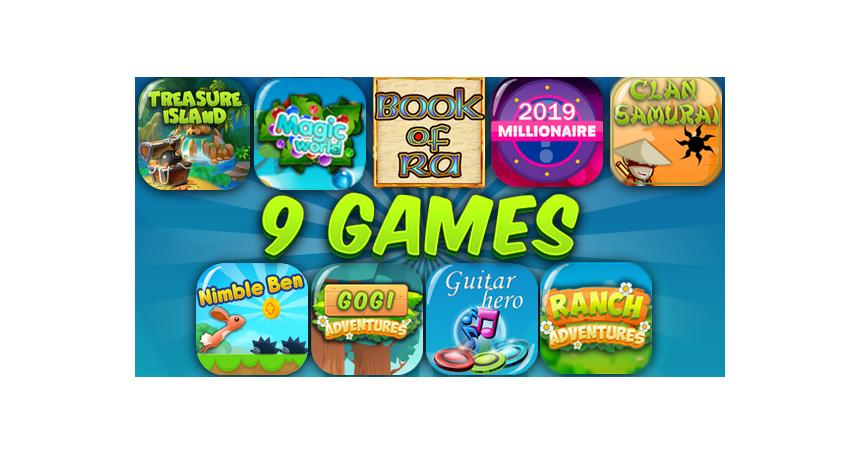 HTML5 9 GAMES BUNDLE №3 (CAPX)