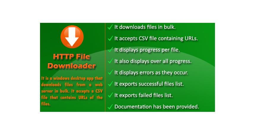 HTTP File Downloader