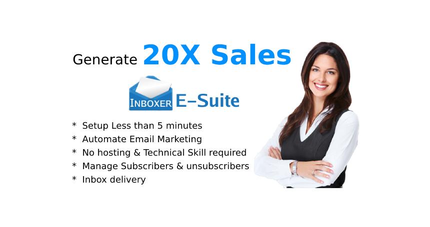 Inboxer E-Suite- Email Marketing automation software for Every Business 2022