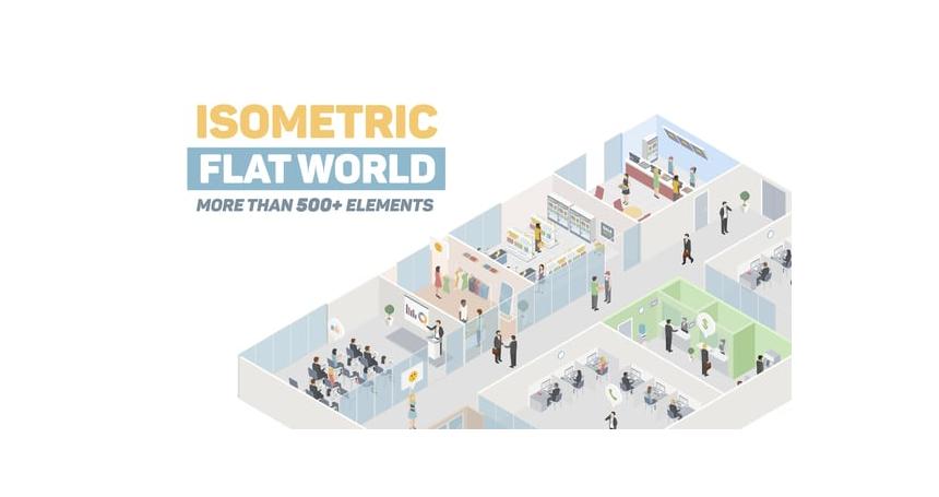 Isometric Flat World