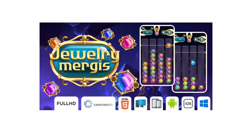 Jewelry Mergis - HTML5 Game (Construct3)