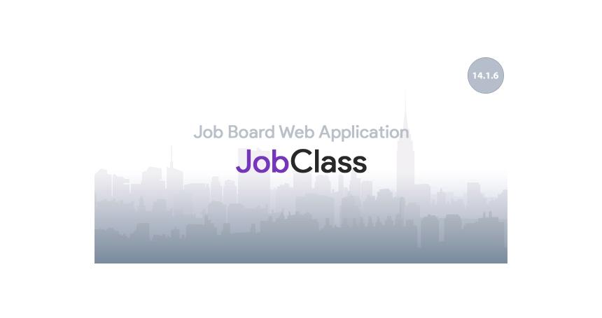 JobClass - Job Board Web Application