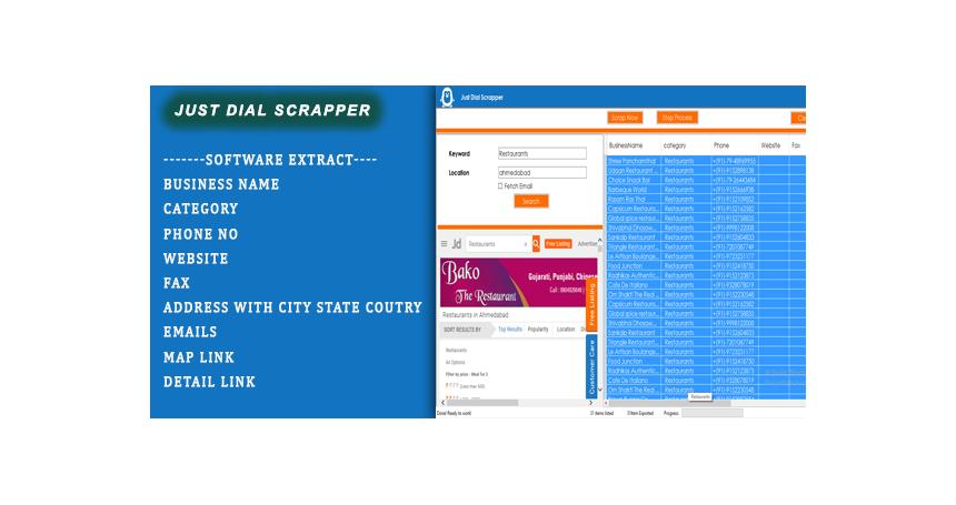 Just Dial Scraper and Extractor-chrome Extension