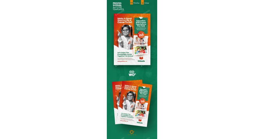 Kids School Flyer Templates