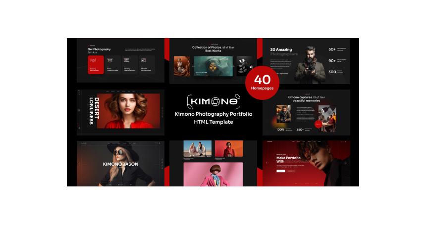 Kimono - Photography Portfolio HTML Template