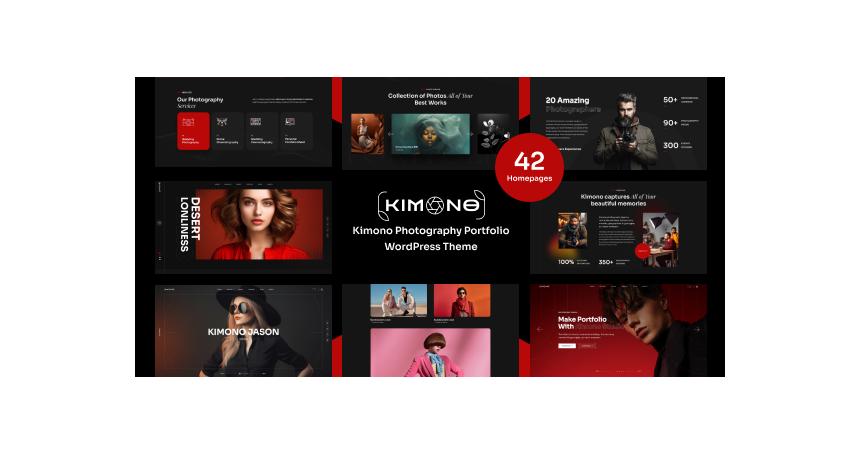 Kimono - Photography Portfolio WordPress Theme