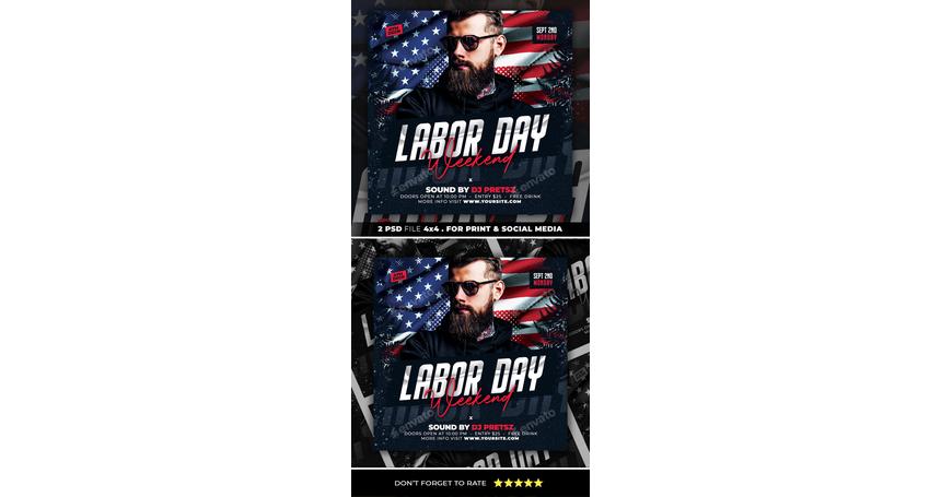 Labor Day Weekend Flyer