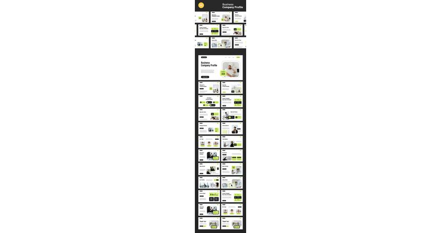 Lemada - Business Company Profile Presentation GSL Template