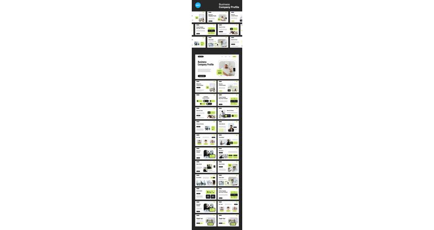 Lemada - Business Company Profile Presentation KEY Template