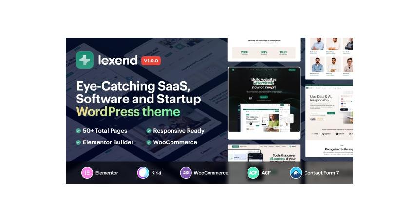 Lexend - Software, SaaS & Startup WordPress Theme