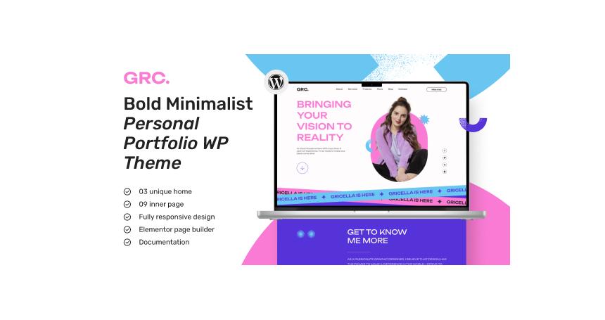 LinkGrace - Creative Portfolio WordPress Theme