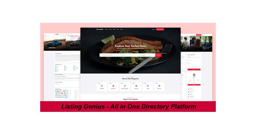 Listing Genius - All in One Business Directory Platform