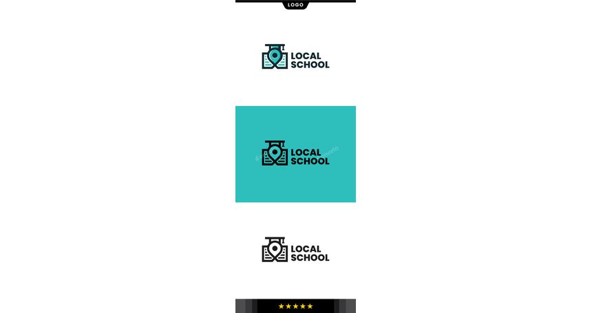 Local School Logo Template