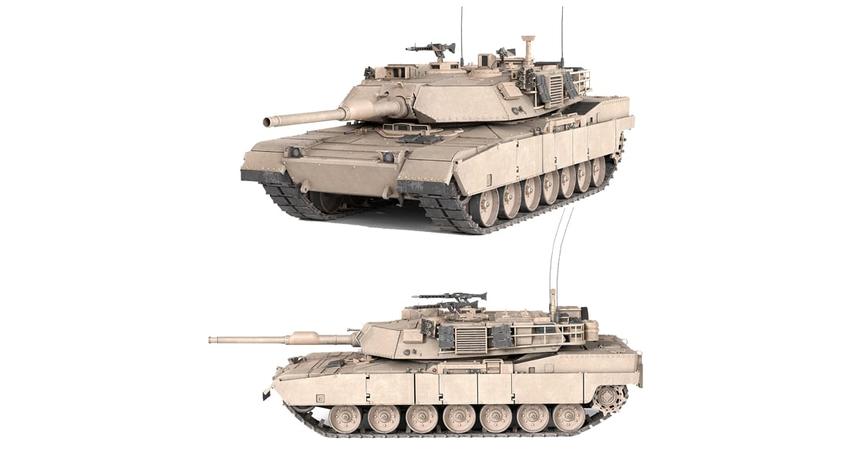 M1A1 Abrams MBT tank