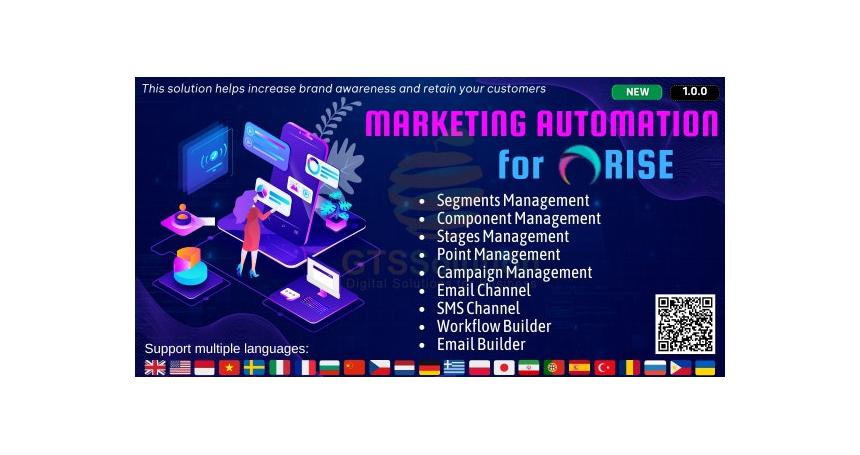 Marketing Automation plugin for RISE CRM V1.0.0