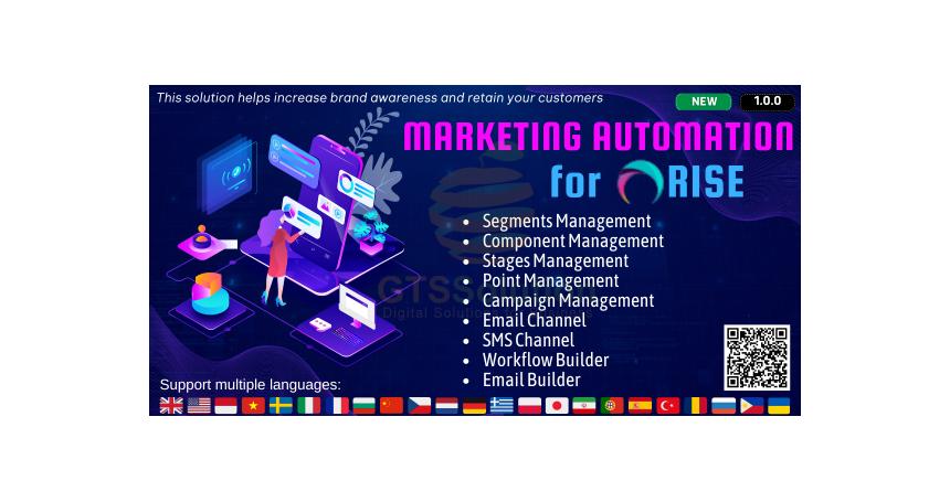 Marketing Automation plugin for RISE CRM