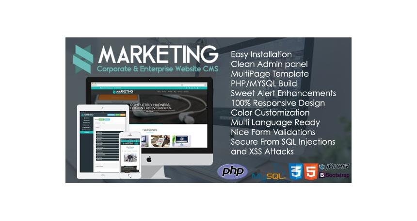 Marketing - Corporate & Enterprise Website CMS