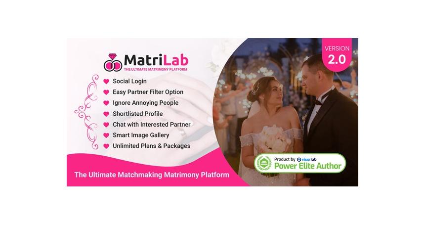 MatriLab - Ultimate Matchmaking Matrimony Platform