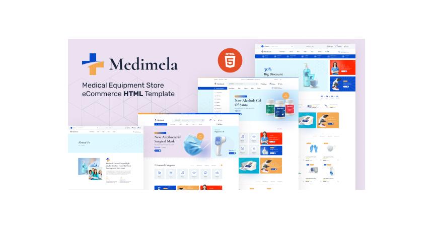 Medimela - Medical Equipment Store eCommerce HTML5 Template