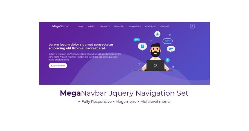 Mega Navbar : Multipurpose Menubar