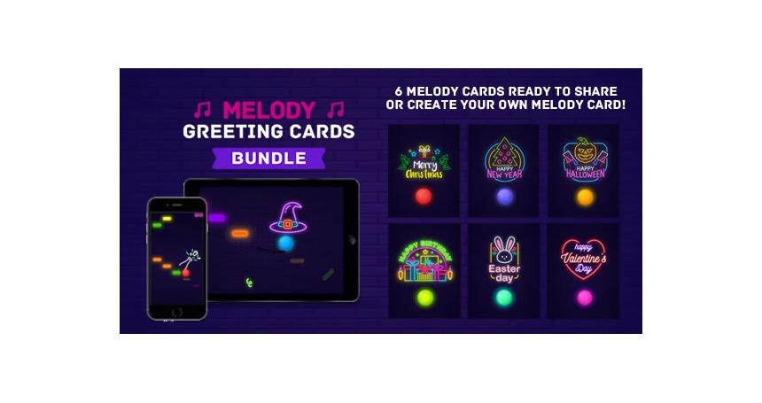 Melody Greeting Cards HTML5 Canvas V1.2