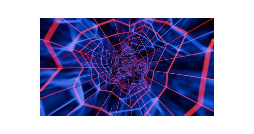 Mesmerizing Space Tunnel VJ Loop Ideal for Live Visuals