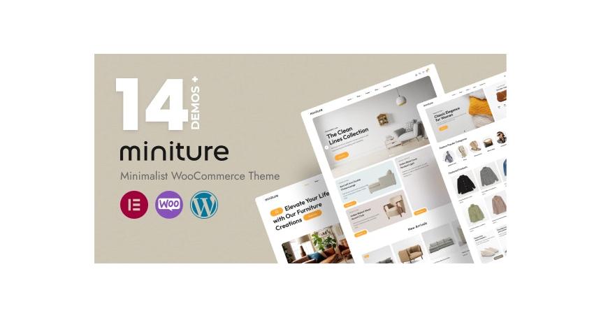 Miniture - Minimalist WooCommerce Theme