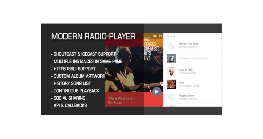 Modern Radio Player V4.35