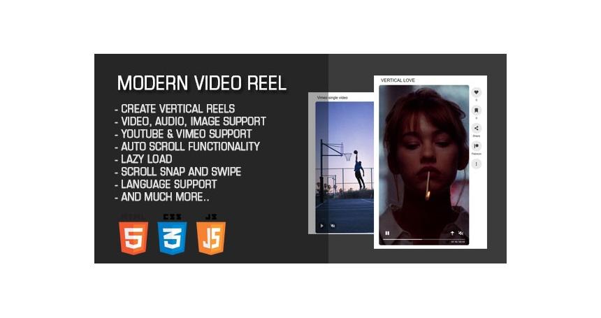 Modern Video Reel Javascript