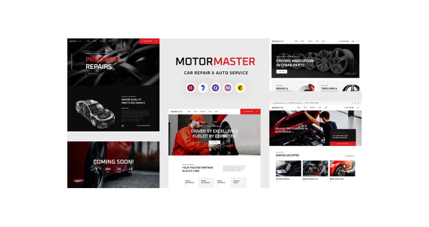 Motormaster - Car Repair & Auto Service WordPress Theme