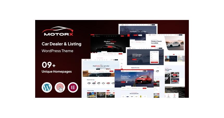 Motorx - Car Dealer & Listing WordPress Theme