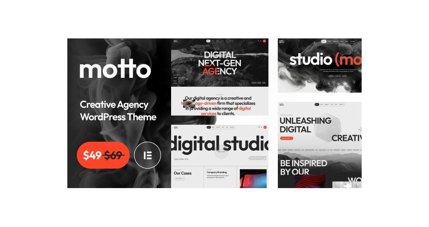 Motto - Creative Agency & Startup WordPress Theme