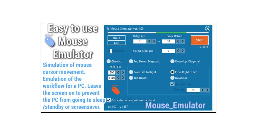 Mouse Emulator Portable ver. 1.00