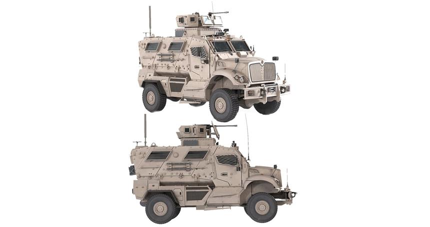 MRAP International MaxxPro tank