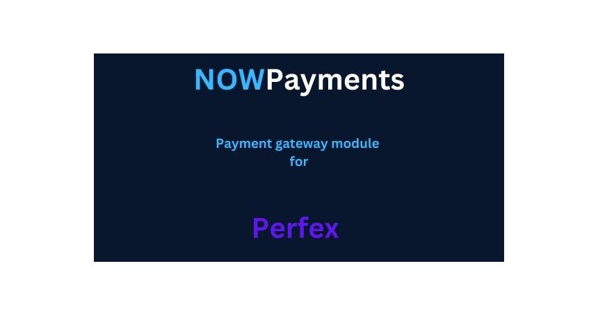 NOWPayments Payment Gateway Module for Perfex CRM