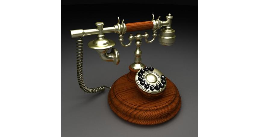 Old telephone