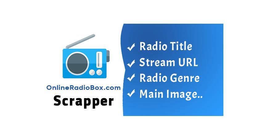 OnlineRadioBox.com Scraper : Radio Stations Extraction