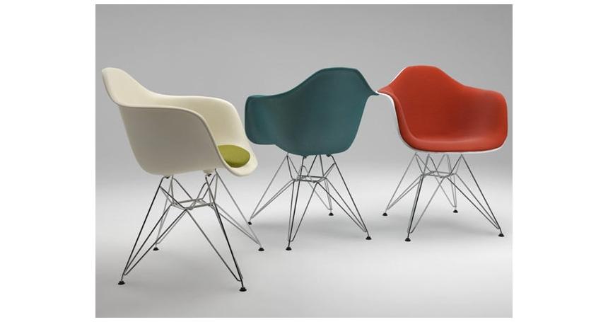 Photoreal Eames Chair - DAR + vray materials