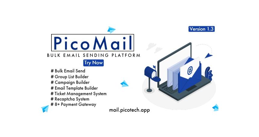 PicoMail - Bulk Email Sending Platform