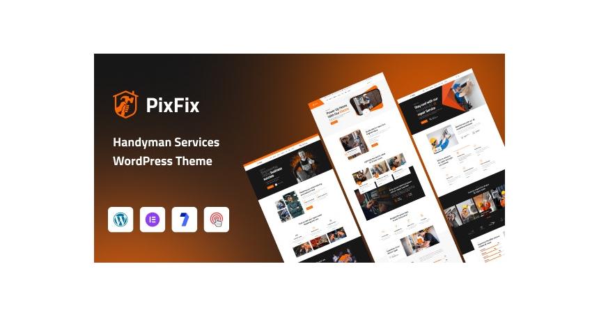 PixFix - Handyman Services WordPress Theme