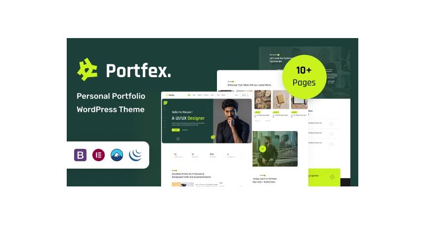 Portfex - Personal Portfolio WordPress Theme