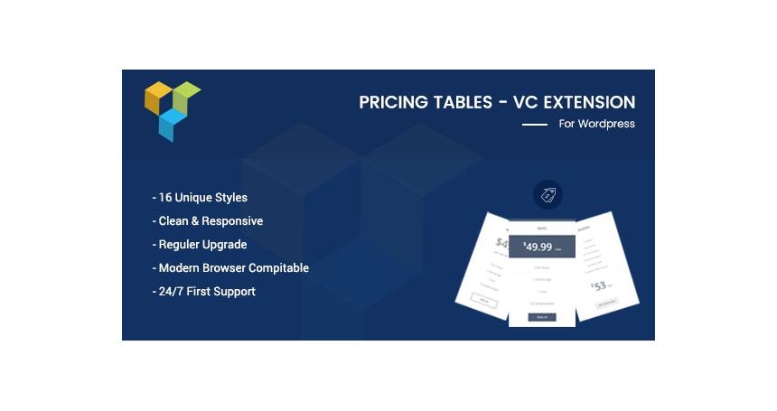 Pricing Tables - VC Addon