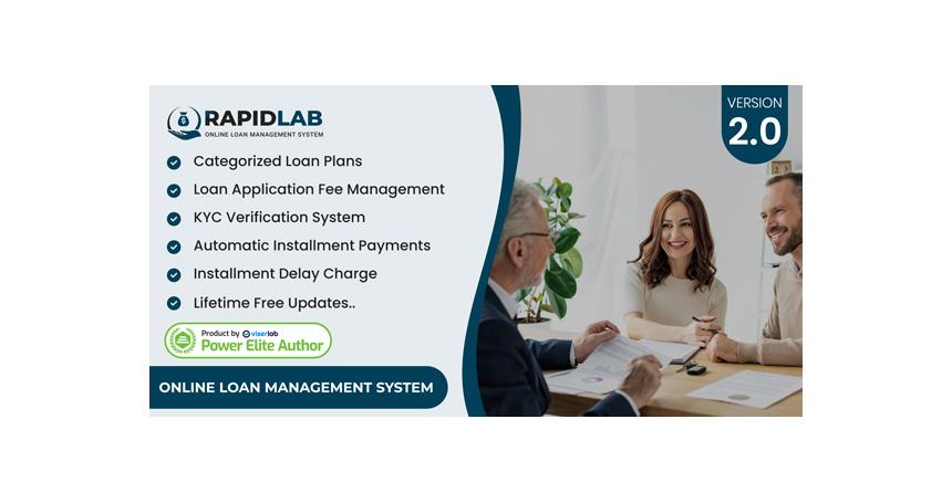 RapidLab - Online Loan Management System