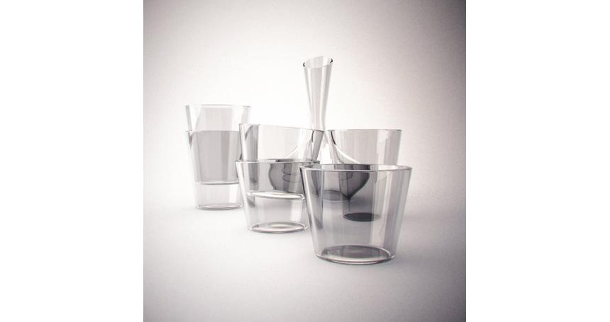 Realistic Decanter glass set