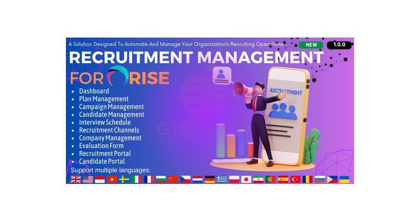 Recruitment Management plugin for RISE CRM