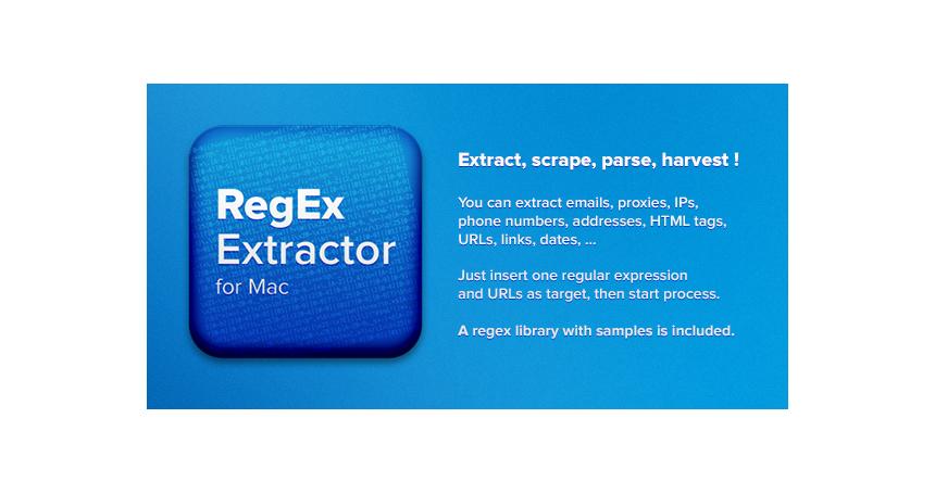 RegEx Extractor for Mac