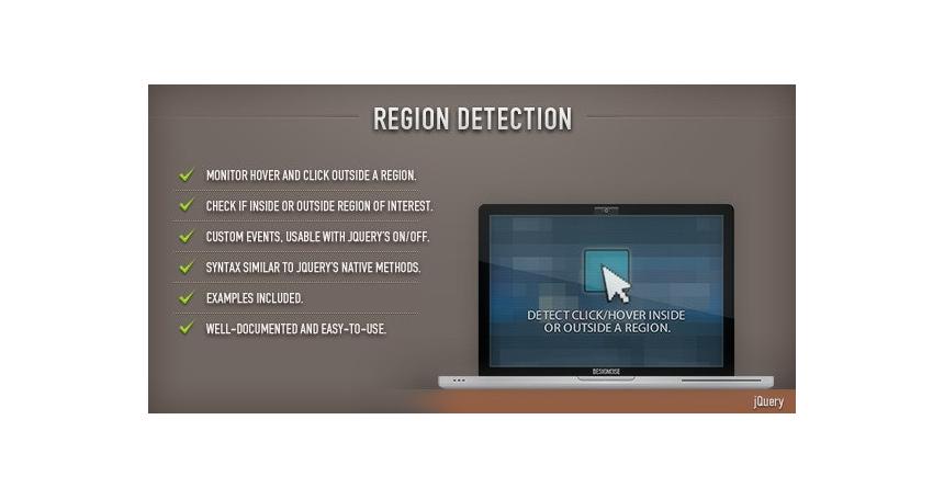 Region Detection (jQuery)